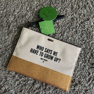 Kate Spade Disney Clutch NWT